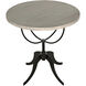 Wine 30 X 30 inch Vintage Grey Accent Table