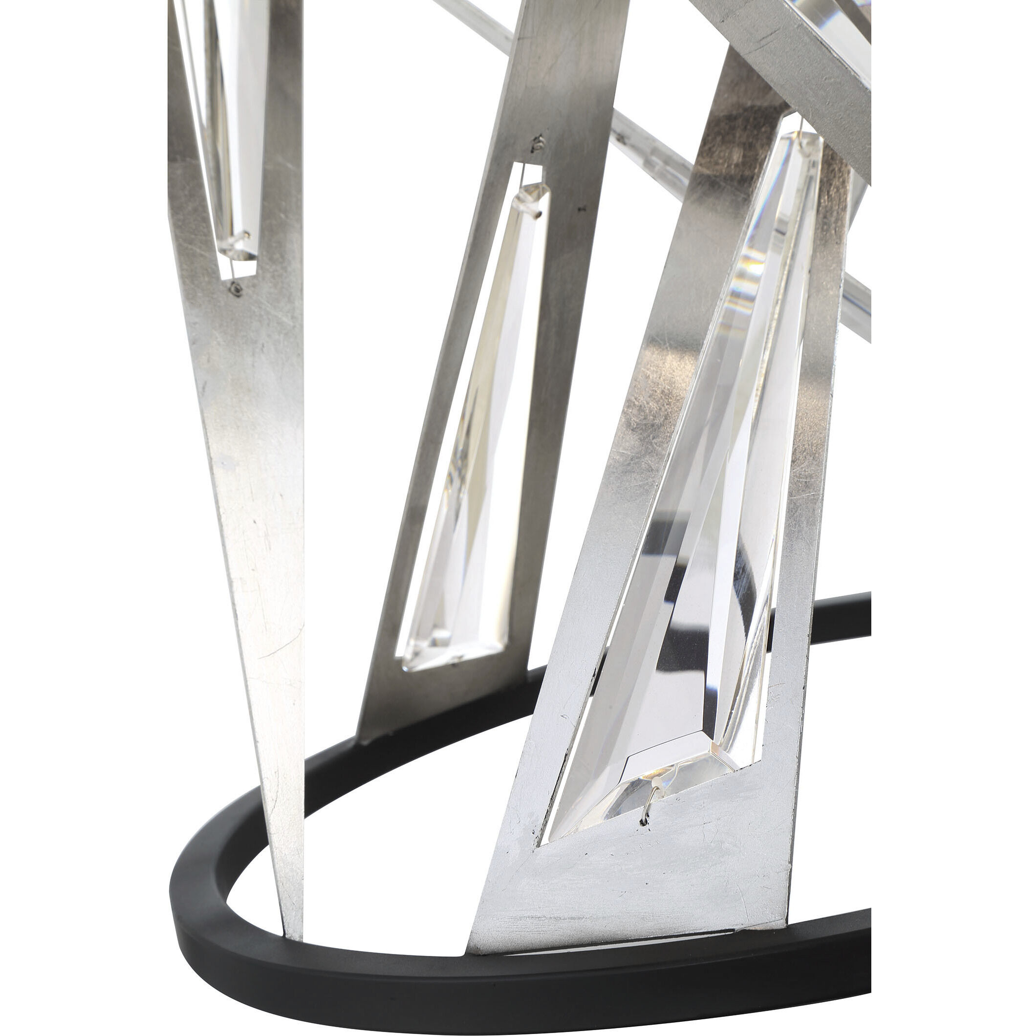 Sarise LED 14 inch Black Chandelier Ceiling Light