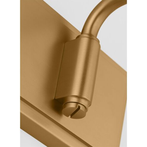 C&M by Chapman & Myers Hull 50 watt 13 inch Burnished Brass Picture Light Wall Light