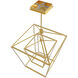 Park Ave. LED 30 inch Gold Pendant Ceiling Light