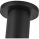 Nordic LED 4.38 inch Black Exterior Ceiling