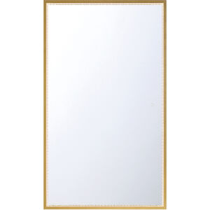Cerissa 54 X 32 inch Gold Wall Mirror