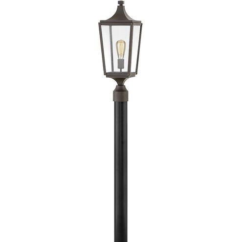 Jaymes LED 23 inch Oil Rubbed Bronze Outdoor Post Mount Lantern