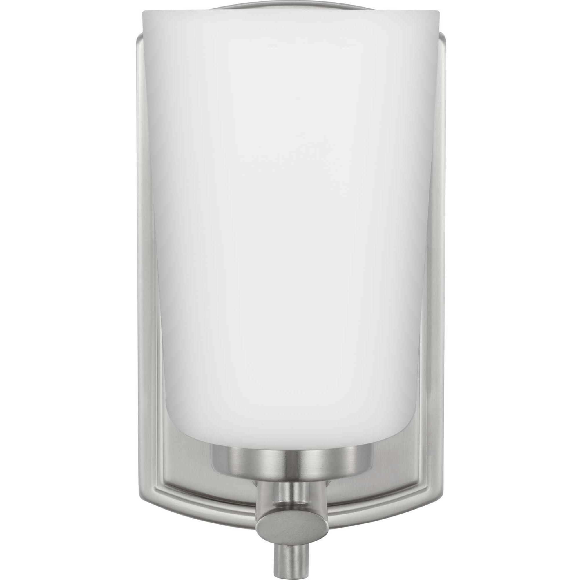 Adley 1 Light 4.5 inch Brushed Nickel Bath Vanity Light Wall Light