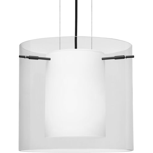 Pahu 12 LED Black Cable Pendant Ceiling Light