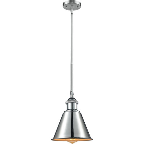 Ballston Smithfield LED 7 inch Antique Brass Pendant Ceiling Light, Ballston