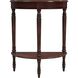 Bellini Demilune Console Table in Medium Brown