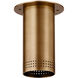 Berg 1 Light 4.75 inch Patina Brass Flush Mount Ceiling Light