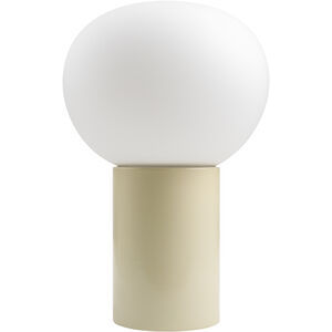 Verve 12.38 inch 25 watt Beige Globe Table Lamp Portable Light