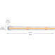 6T Series COB Wet White 3000K 192 inch Tape Light, High
