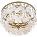Nova Mara 5 Light 22 inch Painted Legacy Brass Semi-Flush Mount Ceiling Light