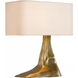 Anne-Marie Barton Terra-Forma 22.75 inch 8 watt Museum Brass Right Table Lamp Portable Light