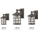 Freeport Coastal Elements Outdoor Wall Mount Lantern in Oil Rubbed Bronze