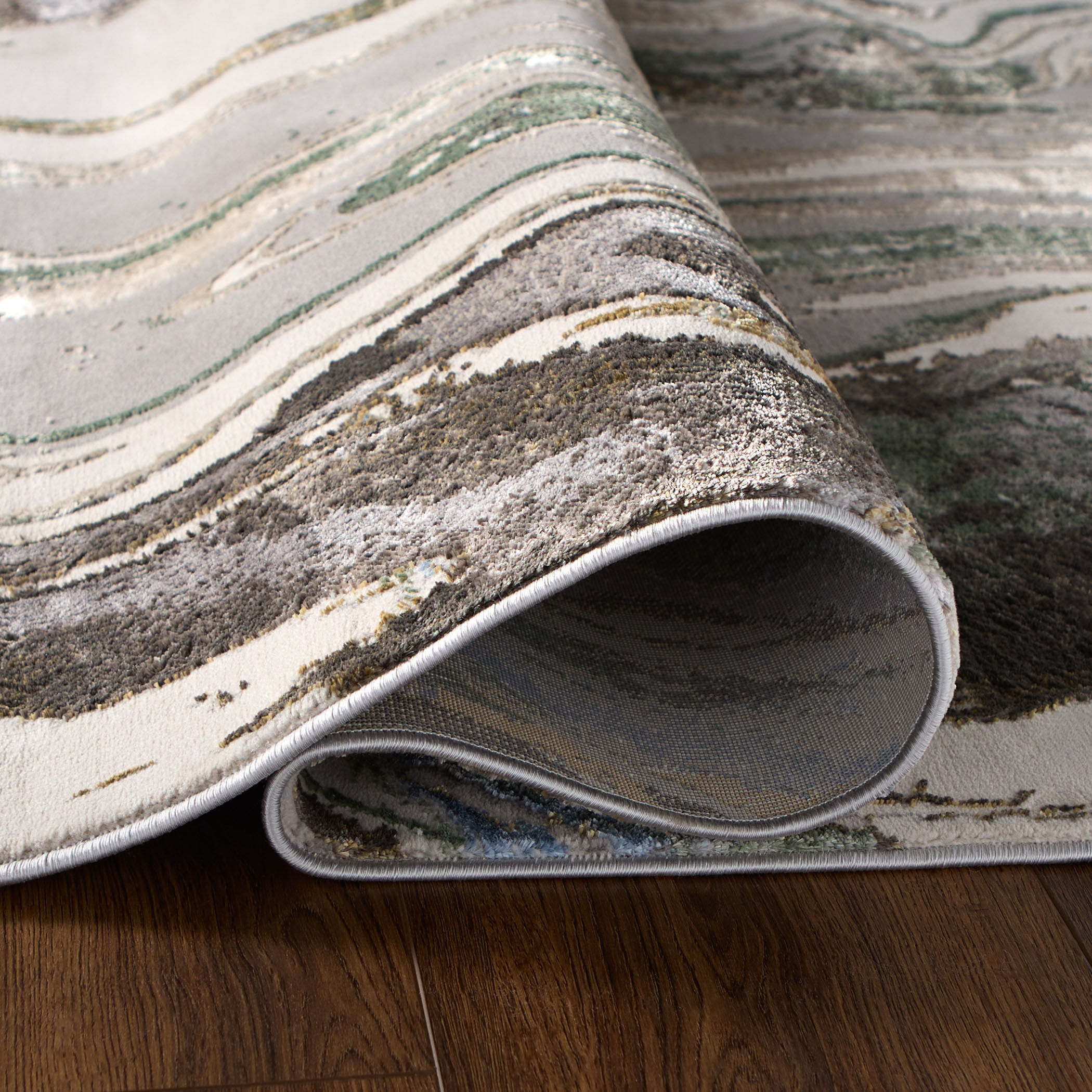 Zaria 36 X 24 inch Earth Tones Rug in 2 x 3