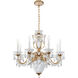 Bagatelle 11 Light 26.5 inch French Gold Chandelier Ceiling Light in Swarovski