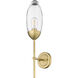 Arden 1 Light 4.5 inch Rubbed Brass Wall Sconce Wall Light