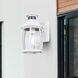 Buckly 1 Light 10.25 inch White Outdoor Wall Lantern