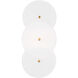 kate spade new york Emery 2 Light 5.63 inch Burnished Brass Sconce Wall Light