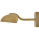 Alston 10.5 inch 24 watt Heritage Brass Adjustable Accent Light Wall Light