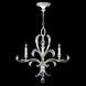 Beveled Arcs 4 Light 28 inch Silver Chandelier Ceiling Light in Silver Leaf
