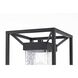 Willington 1 Light 16 inch Black Outdoor Post Light