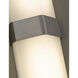 Naples LED 5 inch Satin Nickel ADA Sconce Wall Light