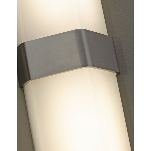 Naples LED 5 inch Satin Nickel ADA Sconce Wall Light