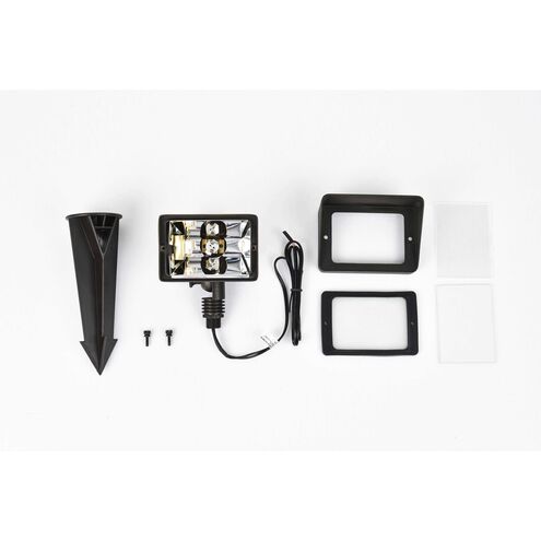 Aera 12 50.00 watt Dark Bronze Outdoor Landscape Flood Light