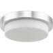 Step LED 11 inch Chrome Flush Mount Ceiling Light