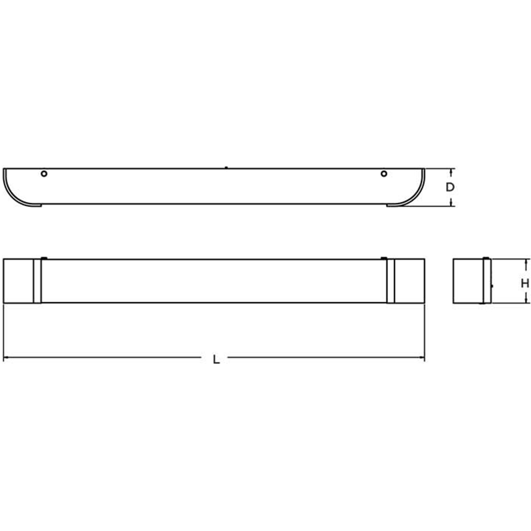 Allen LED 53 inch Satin Nickel Bath Vanity Wall Light