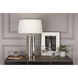 Wavy 26.25 inch 100.00 watt Silver Mercury Glass Table Lamp Portable Light