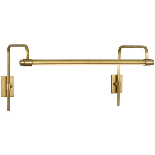 Thomas O'Brien Kidd 12 watt 18 inch Hand-Rubbed Antique Brass Frame Mount Picture Light Wall Light