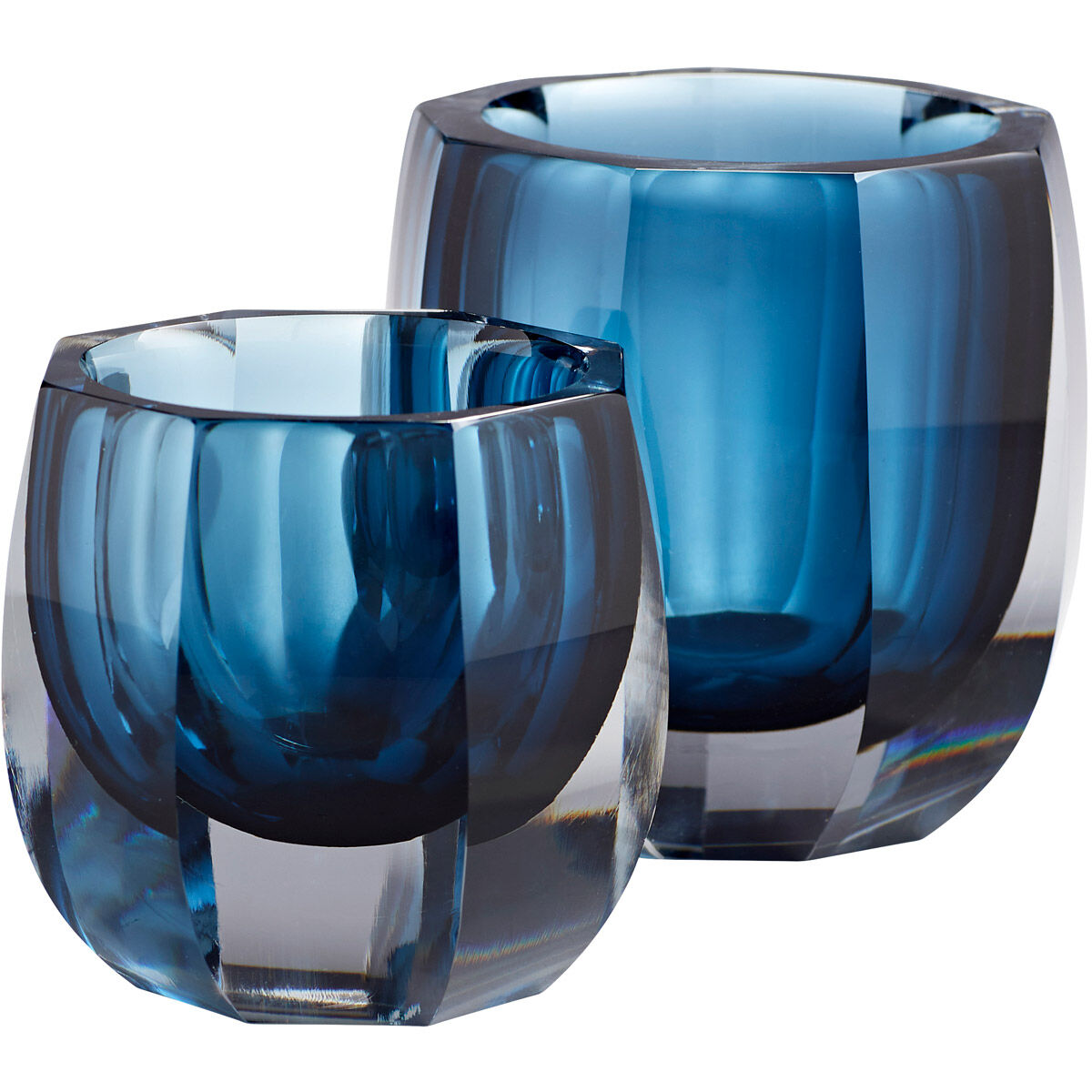 Azure Oppulence 5 inch Vase, Large