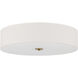 Mid Town LED 24 inch Antique Brushed Brass Flush Mount Ceiling Light