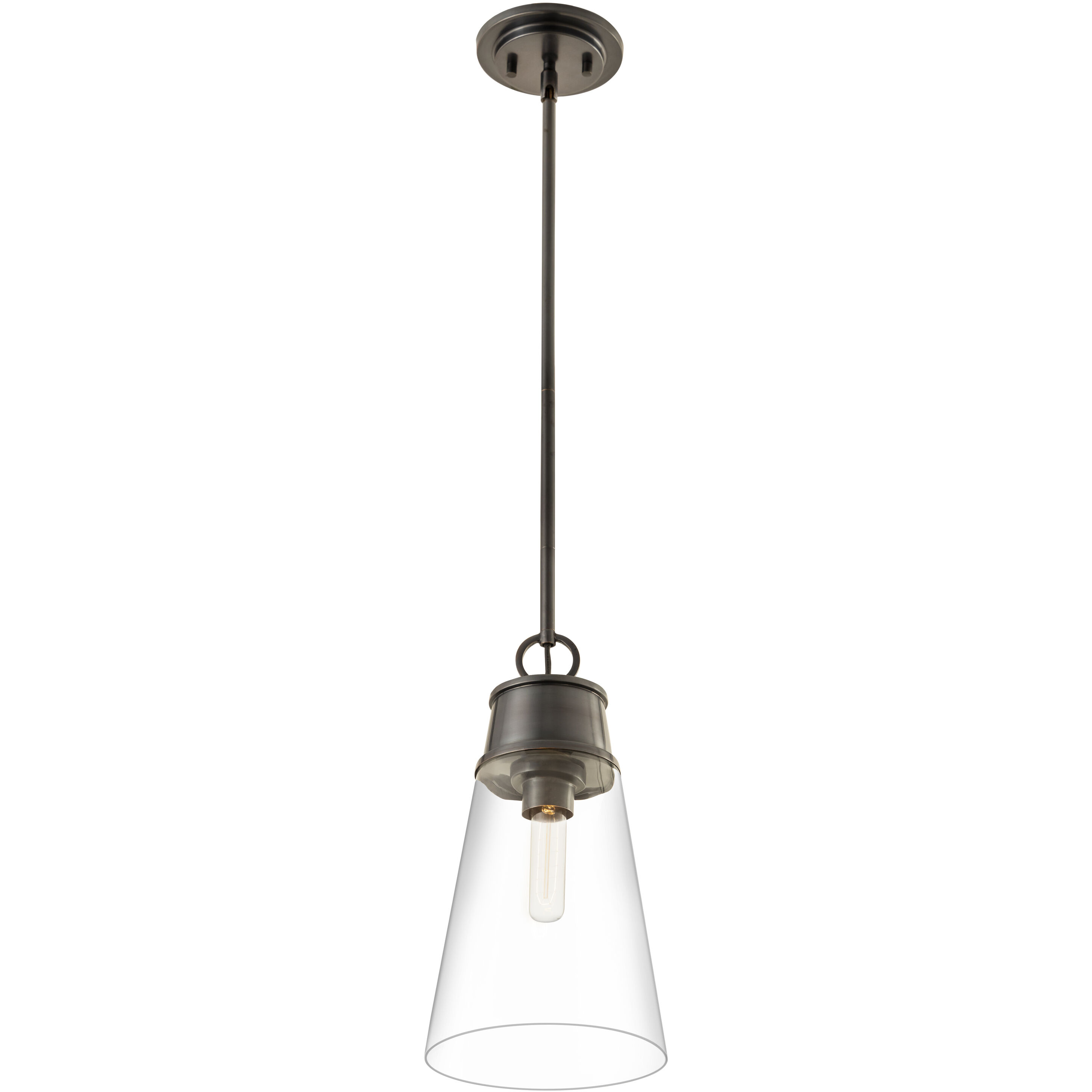 Wentworth 1 Light 7.5 inch Plated Bronze Pendant Ceiling Light