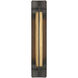 Ian K. Fowler Tristan LED 4 inch Bronze and Hand-Rubbed Antique Brass Reflector Sconce Wall Light