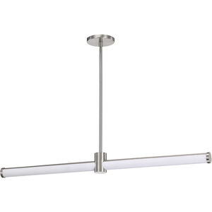 Bowman LED 2 inch Brushed Nickel Pendant Ceiling Light