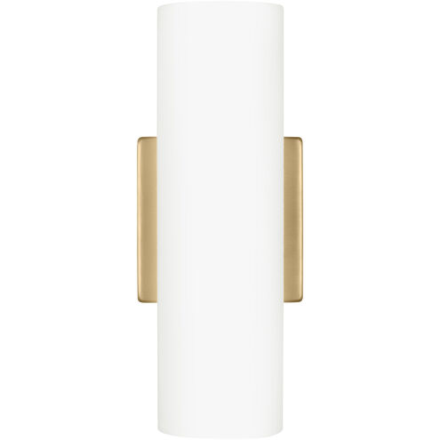Drew & Jonathan Capalino 2 Light 5 inch Satin Brass Sconce Wall Light
