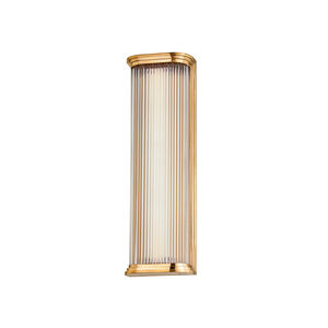 Newburgh LED 5.25 inch Aged Brass ADA Wall Sconce Wall Light