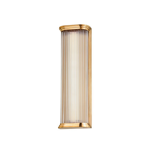 Newburgh LED 5.25 inch Aged Brass ADA Wall Sconce Wall Light