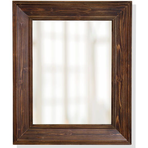 Oliver 28 X 23 inch Chestnut Wall Mirror