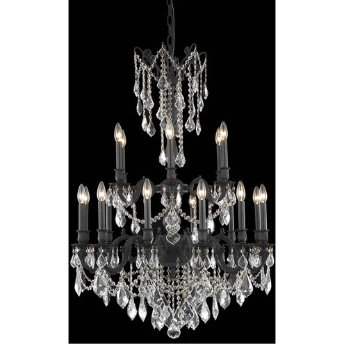 Rosalia 18 Light 32 inch Dark Bronze Dining Chandelier Ceiling Light