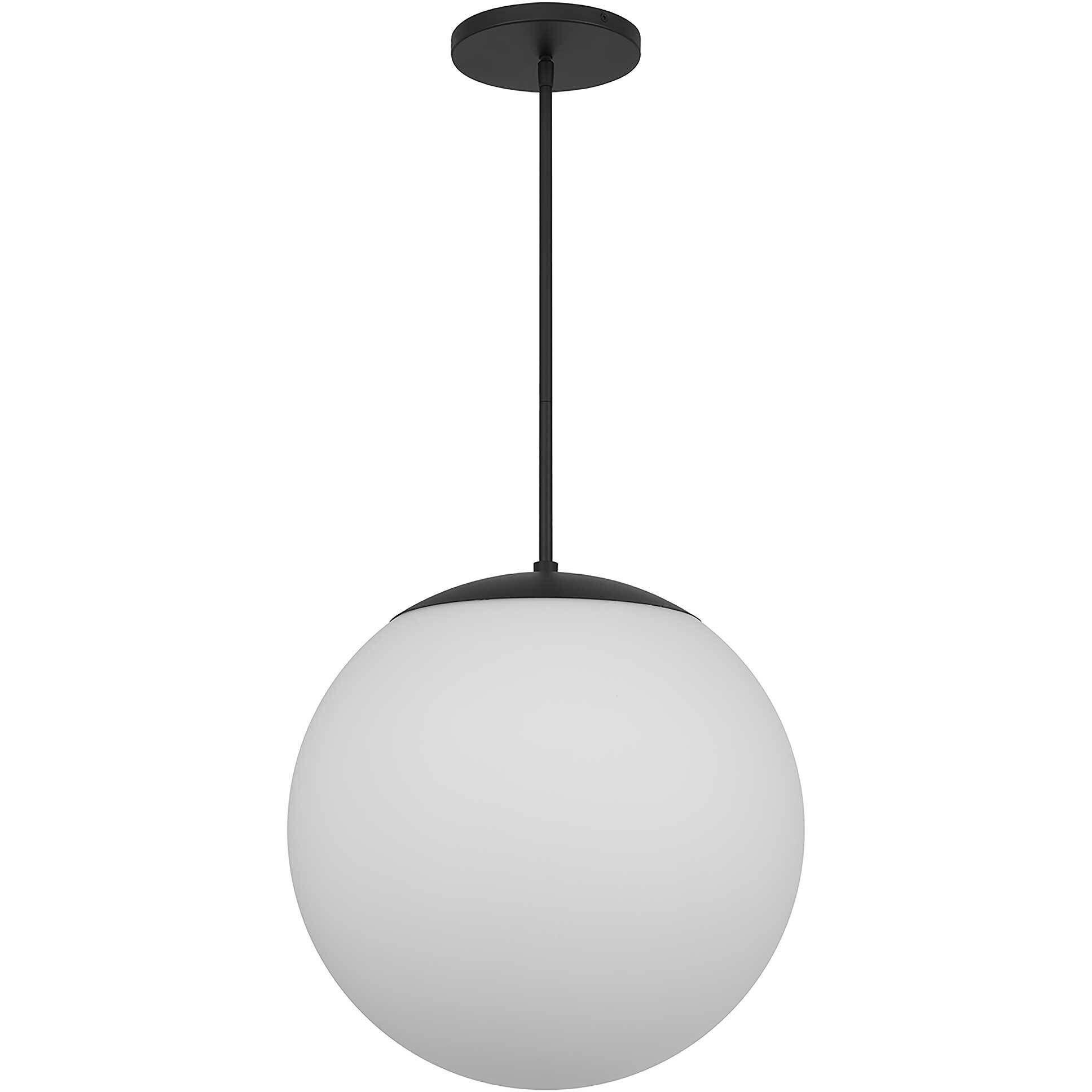 Rondure LED 18 inch Sand Black Outdoor Pendant