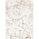 Livia 90 X 63 inch Gold Rug in 5 x 7