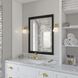 Huntley LED 7 inch Natural Brass Bathroom Light Wall Light