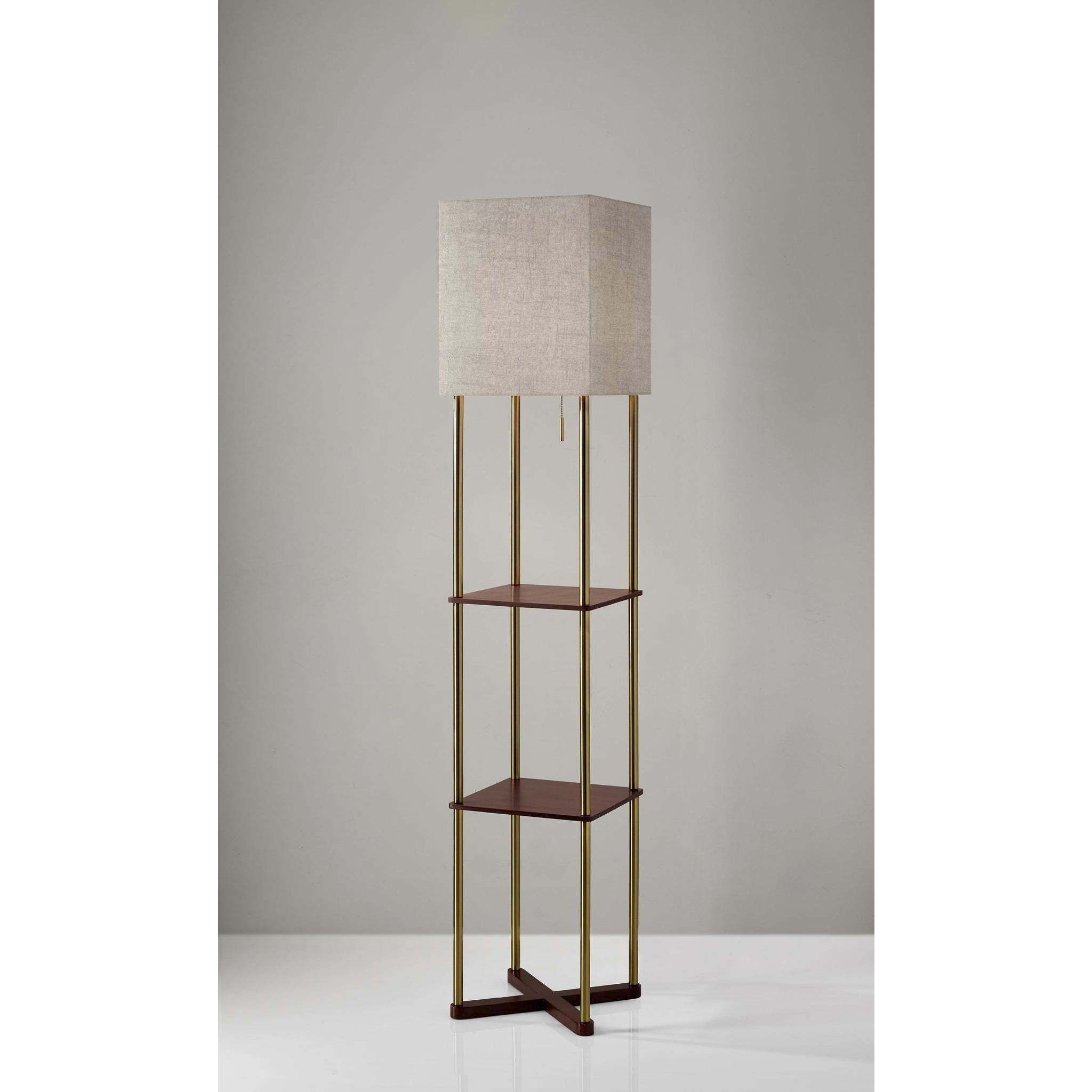 Harrison shelf floor lamp outlet