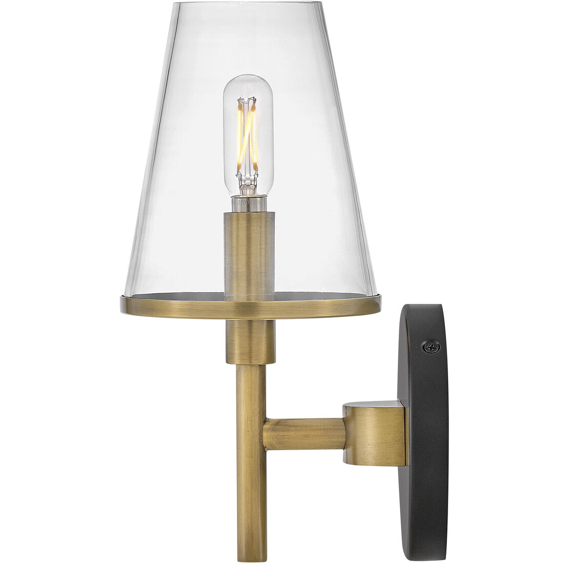 Marten 1 Light 6.25 inch Heritage Brass Bath Light Wall Light