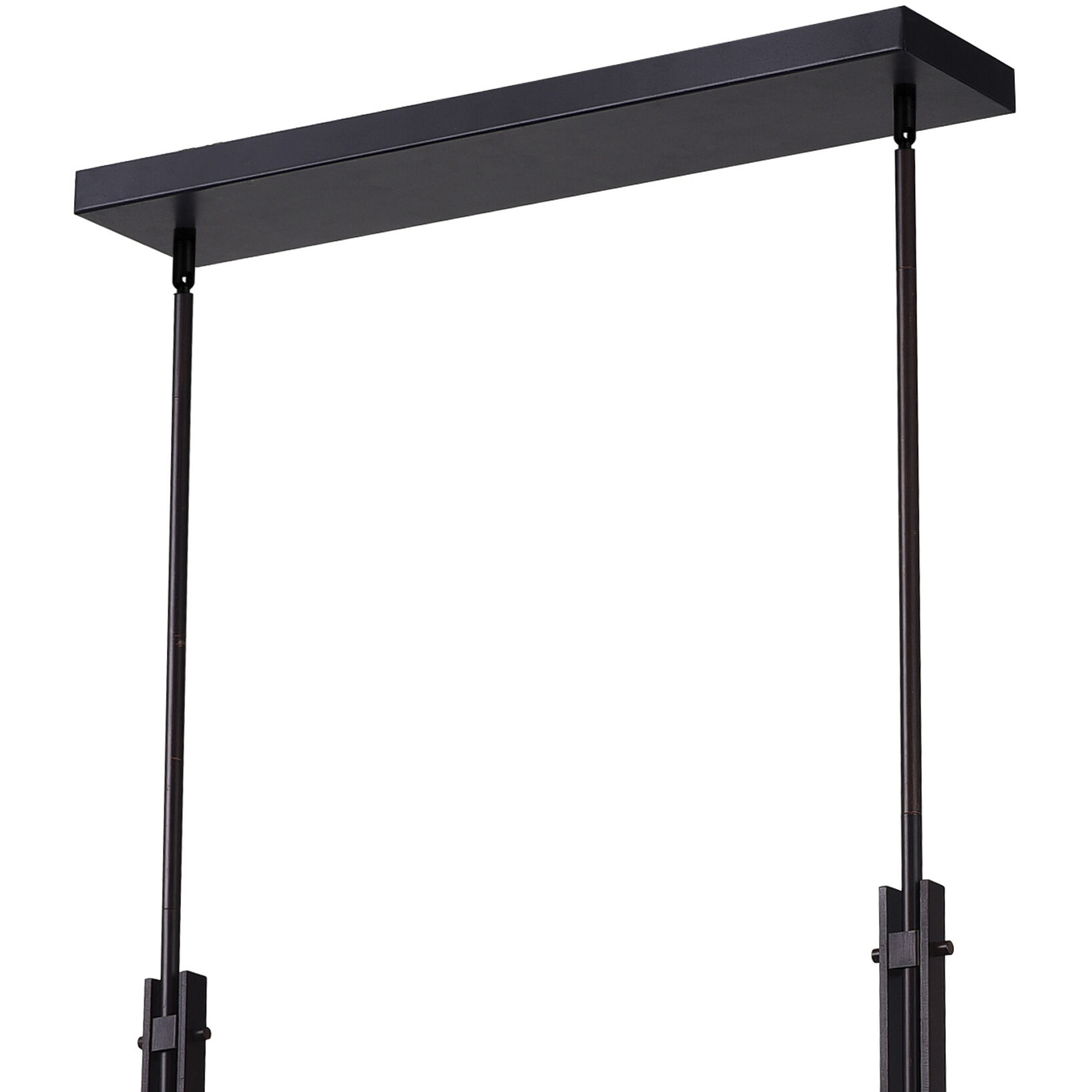 Assunta 6 Light 45 inch Black Island/Pool Table Light Ceiling Light