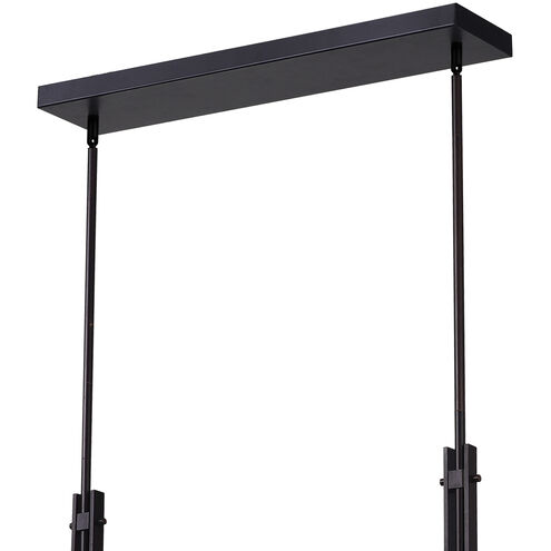 Assunta 6 Light 45 inch Black Island/Pool Table Light Ceiling Light