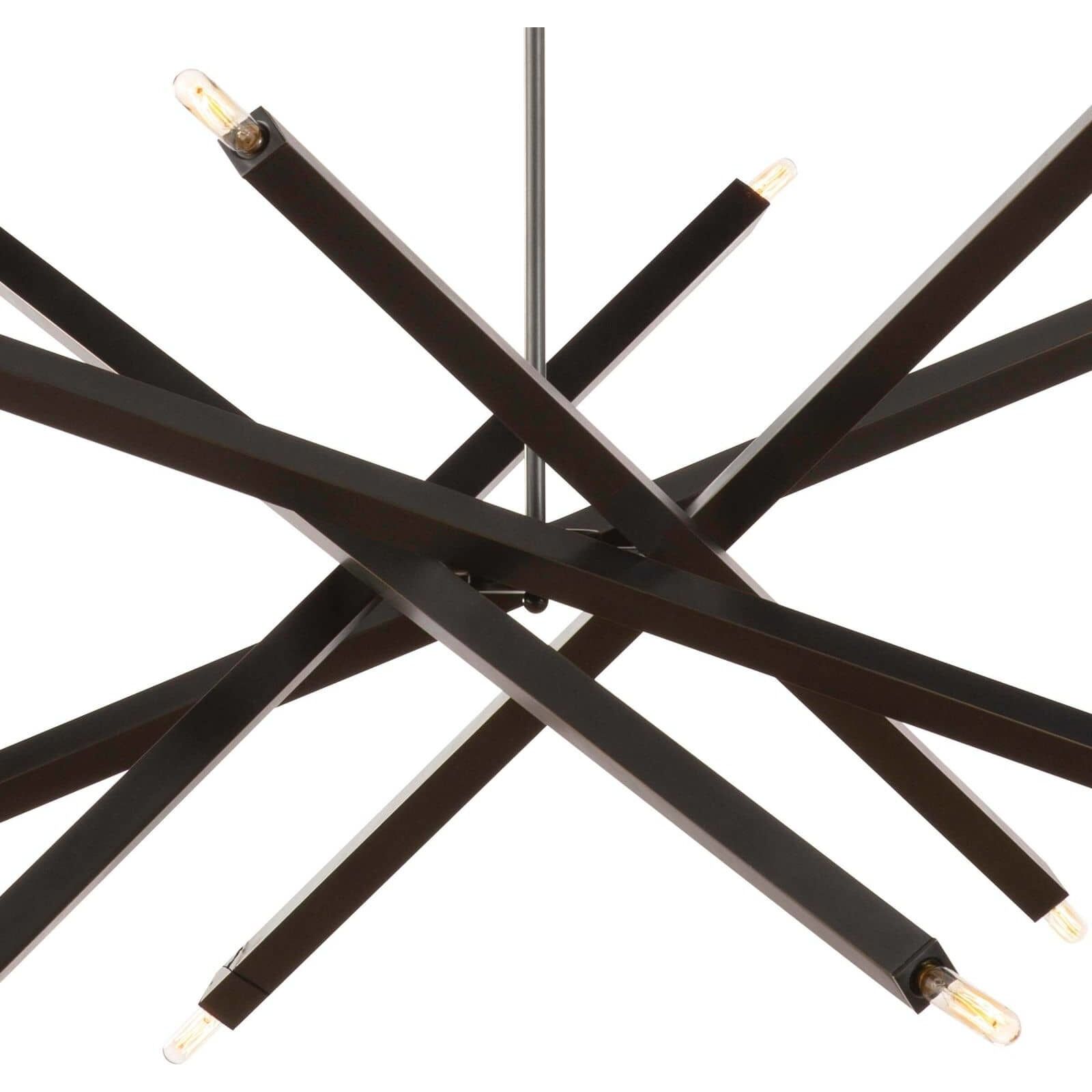 Viper 12 Light 41 inch Oil Rubbed Bronze Chandelier Ceiling Light